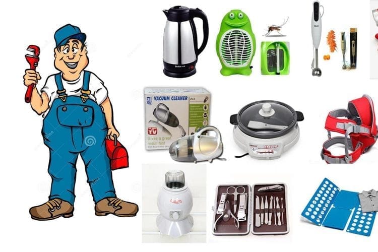 Mã ngành 9522 Sửa chữa, bảo dưỡng thiết bị, đồ dùng gia đình