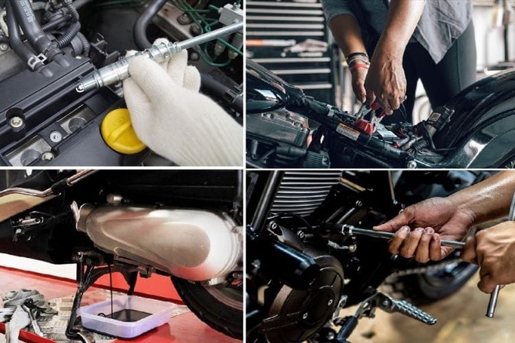 Mã ngành 4542 Bảo dưỡng và sửa chữa mô tô, xe máy