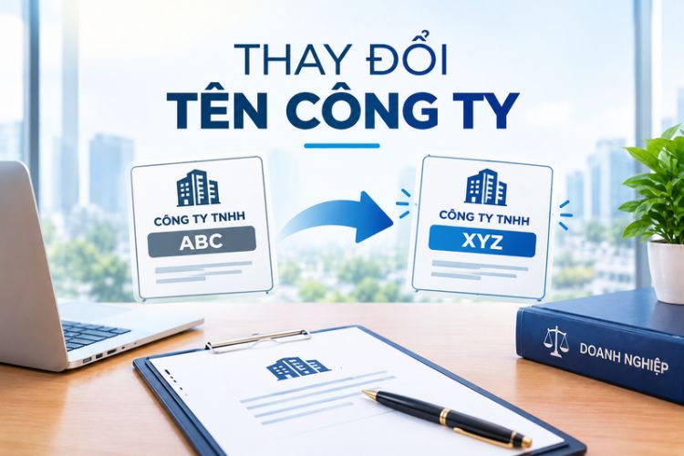 Đăng ký thay đổi tên công ty 2026: Hồ sơ, thủ tục và lưu ý 2 Đăng ký thay đổi tên công ty 2026: Hồ sơ, thủ tục và lưu ý
