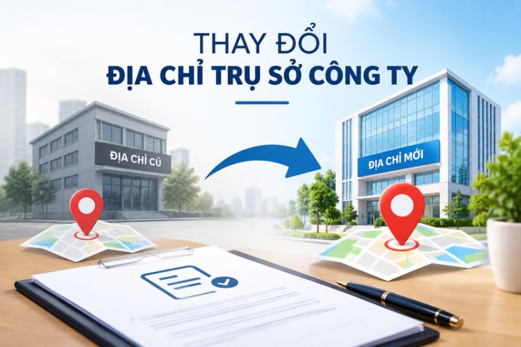 Hồ sơ, thủ tục đăng ký thay đổi địa chỉ trụ sở công ty 2026 2 Hồ sơ, thủ tục đăng ký thay đổi địa chỉ trụ sở công ty 2026