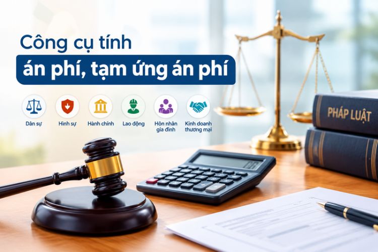 Công cụ tính án phí, tạm ứng án phí chuẩn nhất 2026 2 Công cụ tính án phí, tạm ứng án phí chuẩn nhất 2026