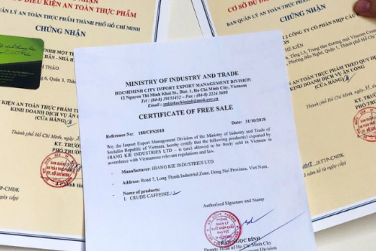 Giấy chứng nhận lưu hành tự do (CFS) được cấp cho ai? 2 Giấy chứng nhận lưu hành tự do (CFS) được cấp cho ai?