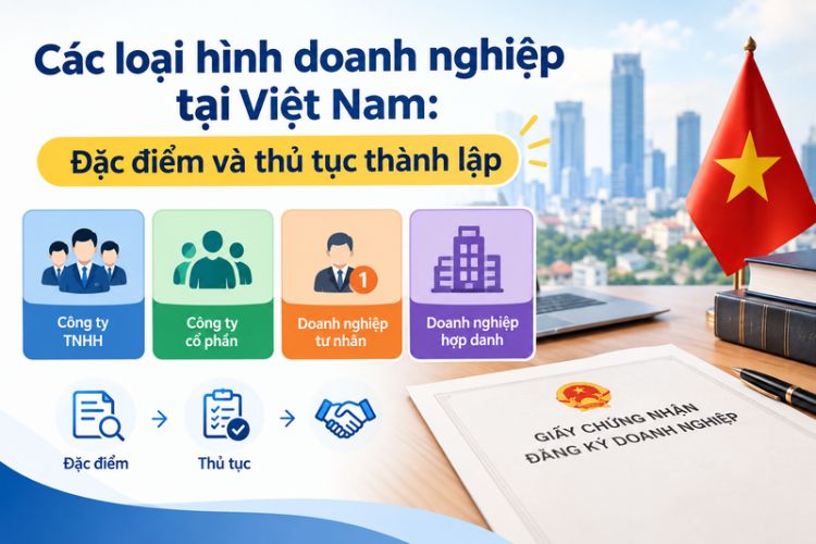 Các loại hình doanh nghiệp tại Việt Nam: Đặc điểm và thủ tục thành lập 2 Các loại hình doanh nghiệp tại Việt Nam: Đặc điểm và thủ tục thành lập
